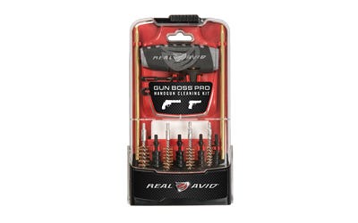 Avid Outdoor Gun Boss Pro Handgun Cleaning Kit for .22, .357, .38, .40, .45, and 9mm