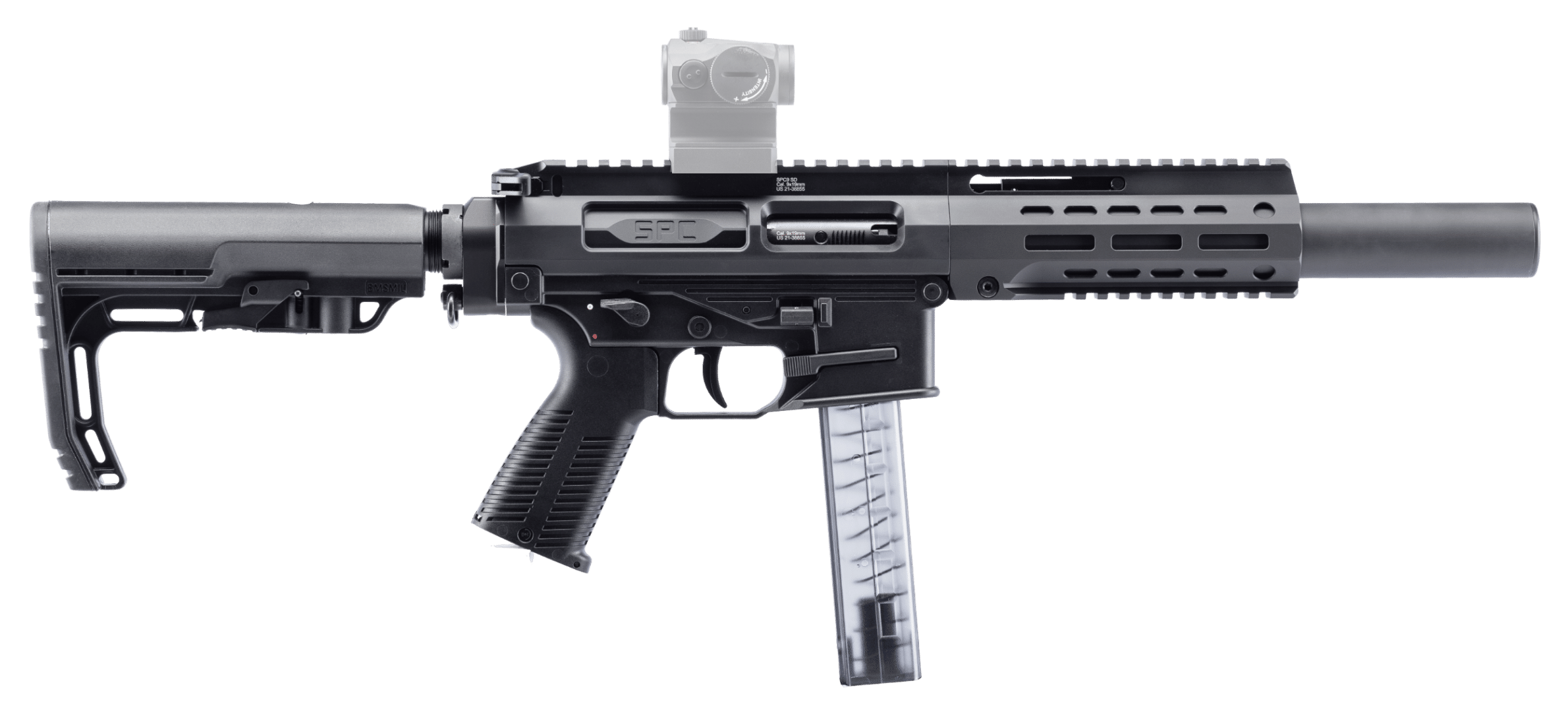 B&T SPC9 SD SBR 9mm 4.5" Barrel 33-Rounds