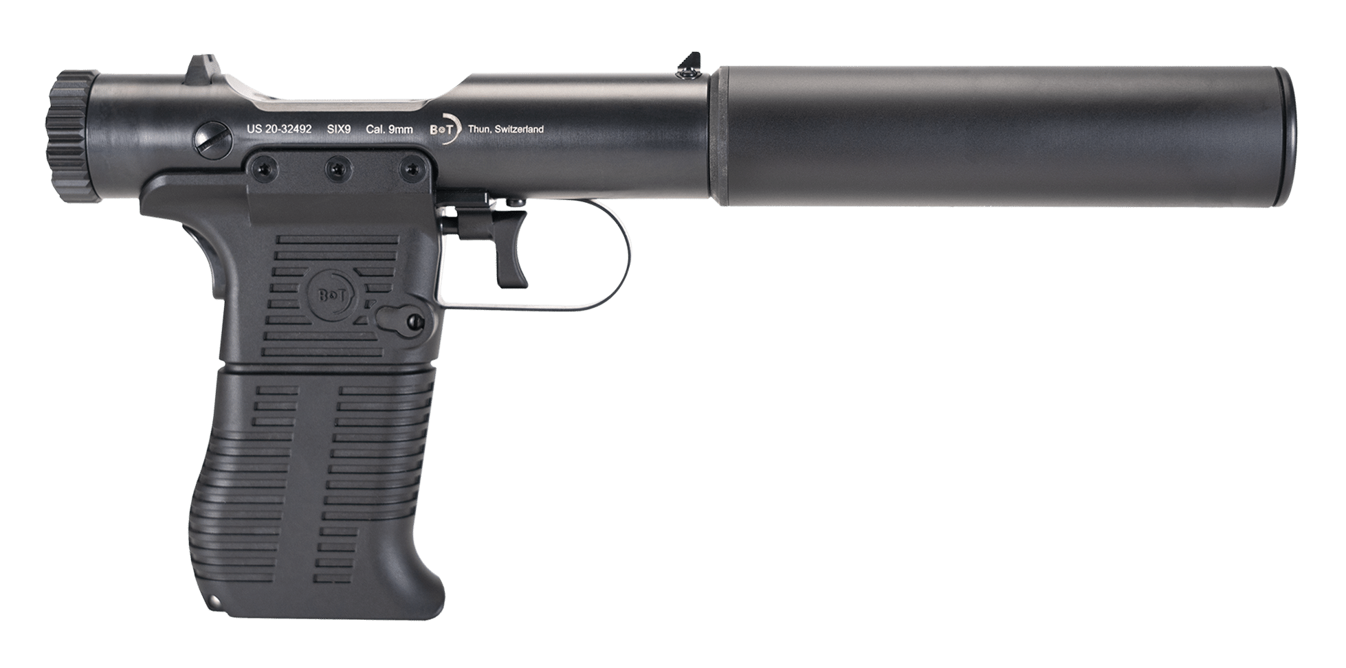 B&T Station Six .45 ACP 3.5" Barrel 7-Rounds w/ Suppressor