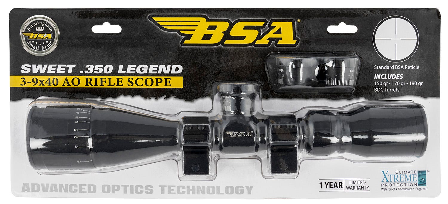 BSA Optics Sweet 350 Legend 3-9x