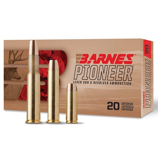 Barnes Bullets Pioneer Brass .357 Mag 140 Grain 20-Rounds FNTSX