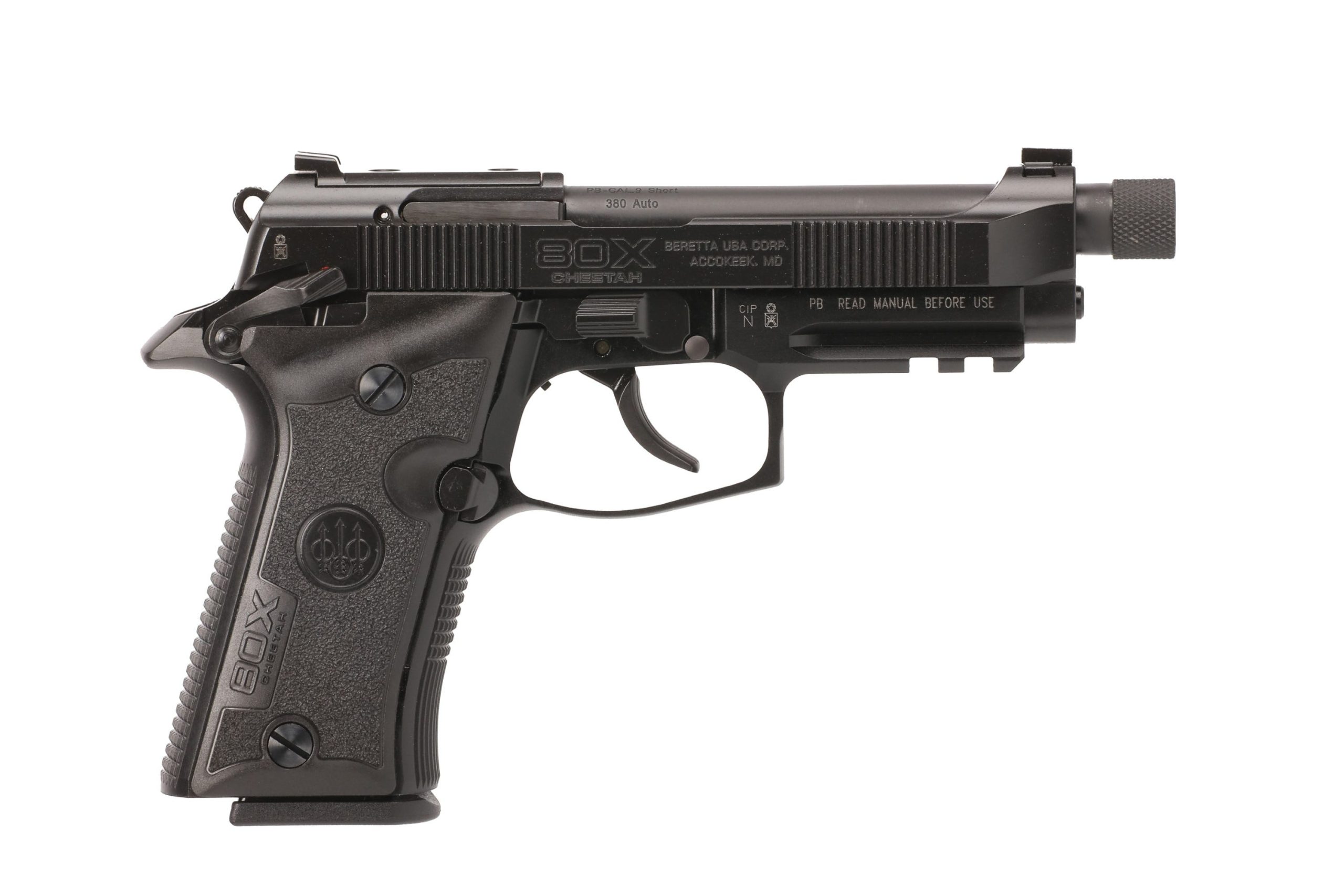 Beretta 80X Cheetah Tactical Urban .380 ACP 4.4" Threaded Barrel 10-Rounds - Image 3