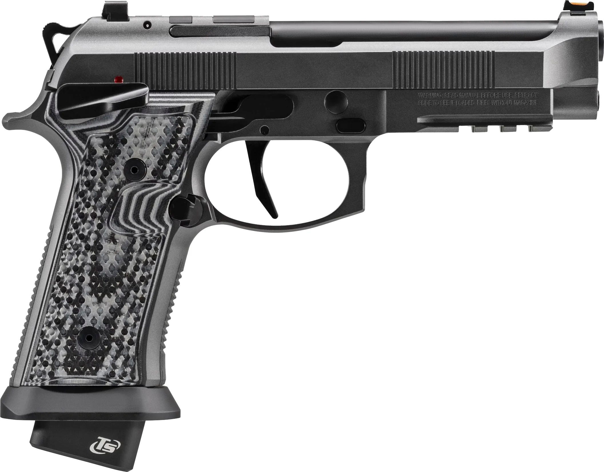 Beretta 92XI Grey 9mm 4.7" Barrel 22-Rounds Optics Ready
