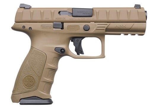 Beretta APX Flat Dark Earth 9mm 4.25" Barrel 17-Rounds USED