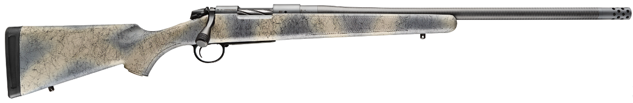 Bergara Rifles Ridge Carbon Wilderness Woodland Camo 6.5 PRC 24" Barrel 3-Rounds