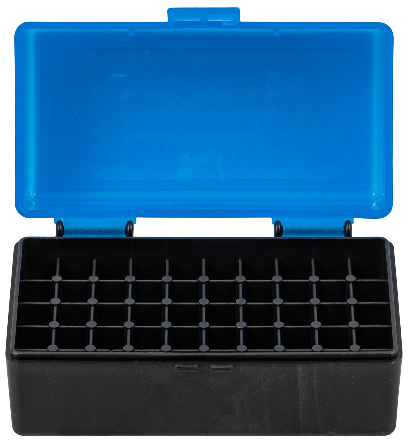 Berry's Manufacturing Ammo Box Blue 5.56 NATO / .300 AAC Blackout 50-Rounds