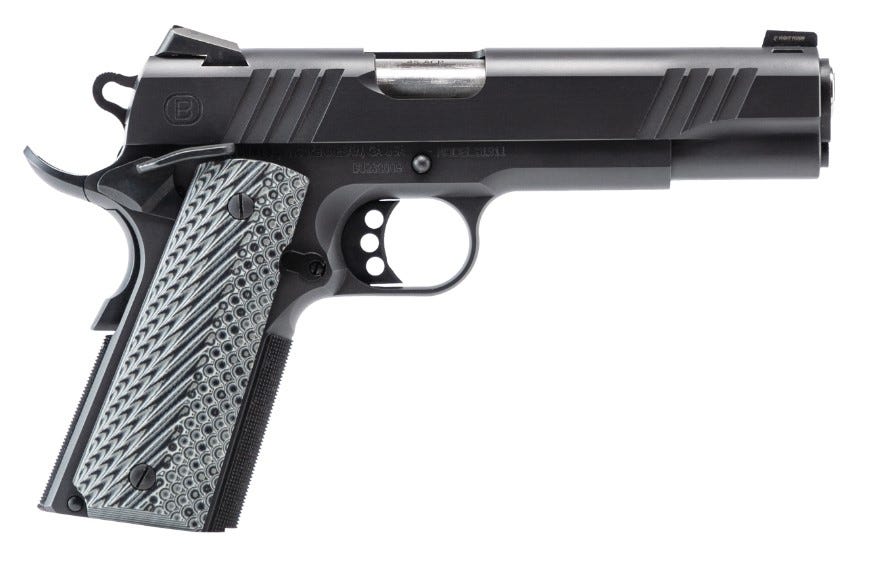 Bersa 1911 .45 ACP 5" Barrel 8-Rounds Night Sights