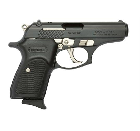 Bersa 380 Mount with Nickel ACCENTS
