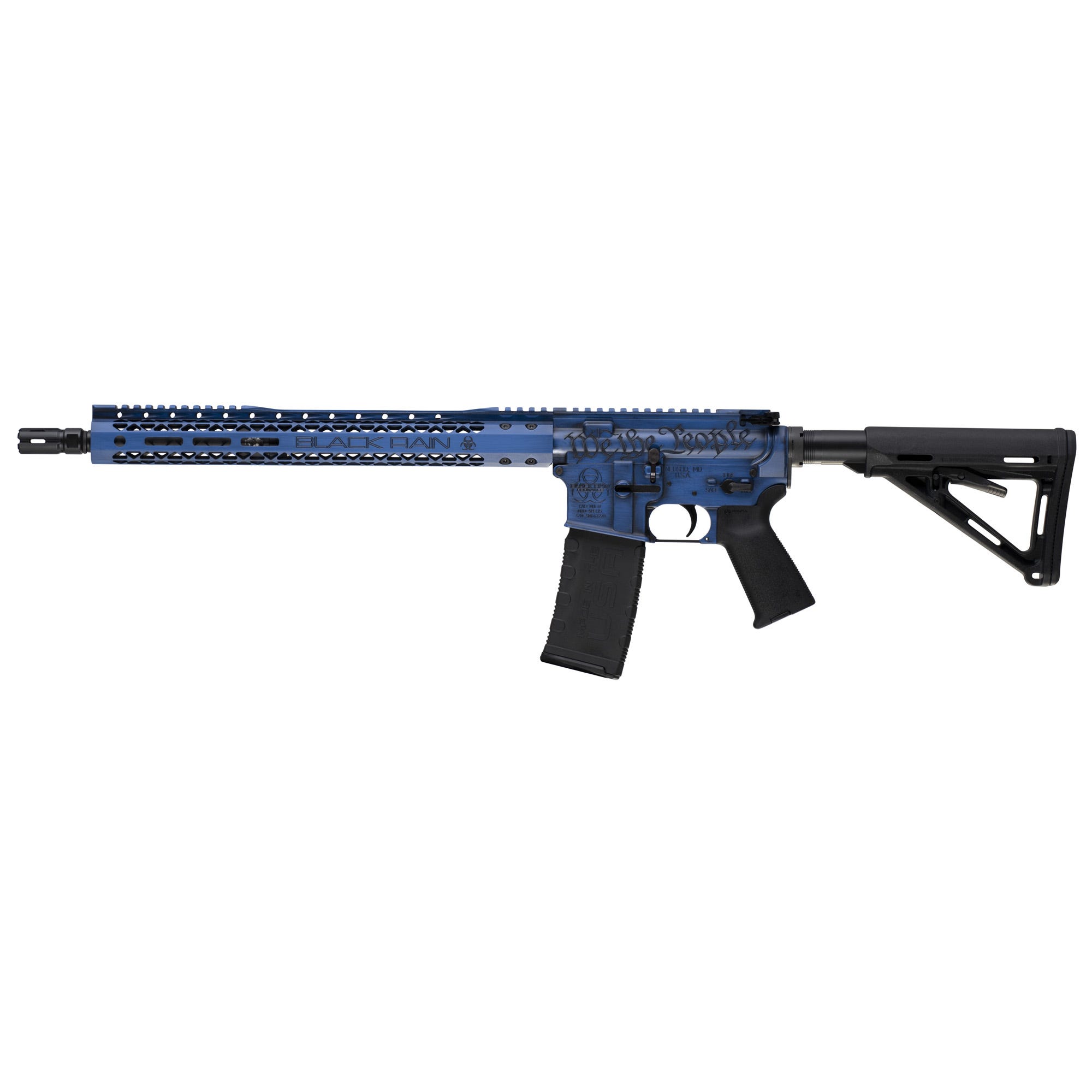 Black Rain Ordnance Spec-15 "We The People" Blue 5.56 16" Barrel 30-Rounds