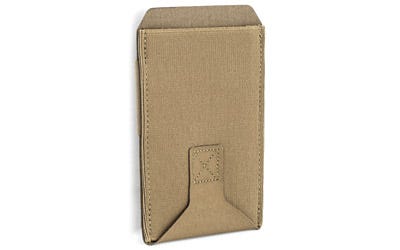 Blue Force Gear Low Rise M4/AR-15 Belt Mounted Single Magazine Pouch Ten Speed Military Grade Elastic Coyote Brown