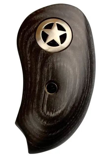 Bond Arms Extended Black Ash w/ Silver Star Grip