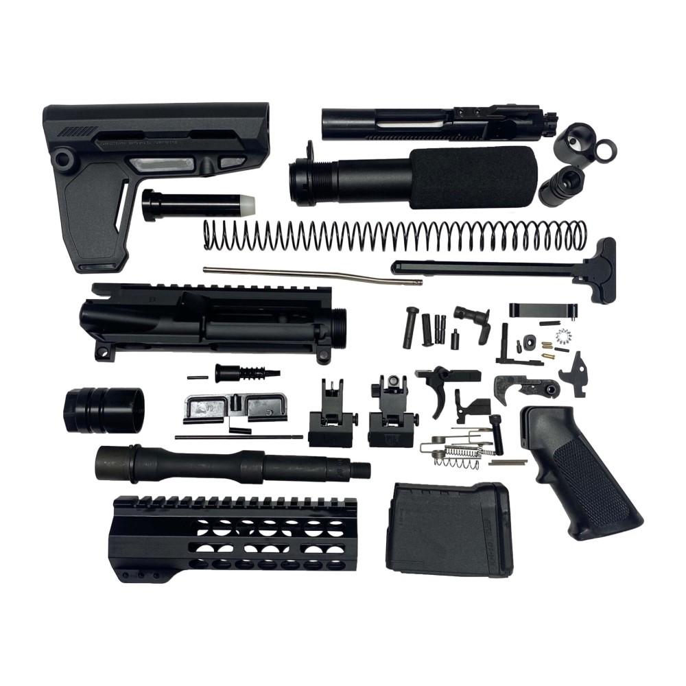 Bowden Tactical AR Pistol Build Kit 5.56 10.5" Barrel 10-Rounds