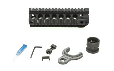 Bravo Company Gunfighter Picatinny Quad Rail 5.56 Nato 7 In Black