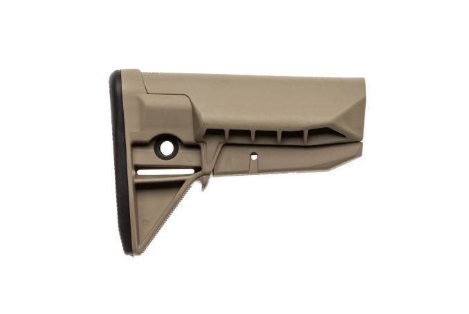Bravo Company Manufacturing, Gunfighter Stock, Flat Dark Earth, Mil-spec recievers