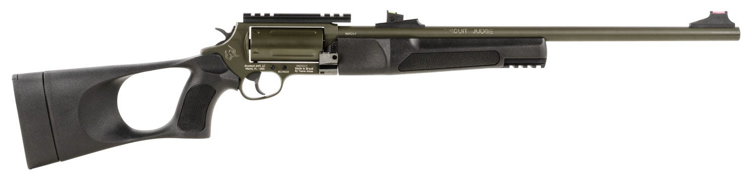 Braztech/Rossi Circuit Judge Moss Green .45 LC / .410 GA 18.5" Barrel 5-Rounds