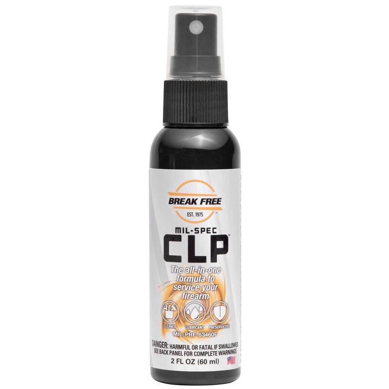 BreakFree CLP Liquid 2oz Cleaner/Lubricant/Preservative Pump Spray Bottle