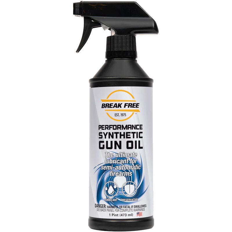 Break Free Performance Synthetic Gun Oil 1 Pint Spray Bottle
