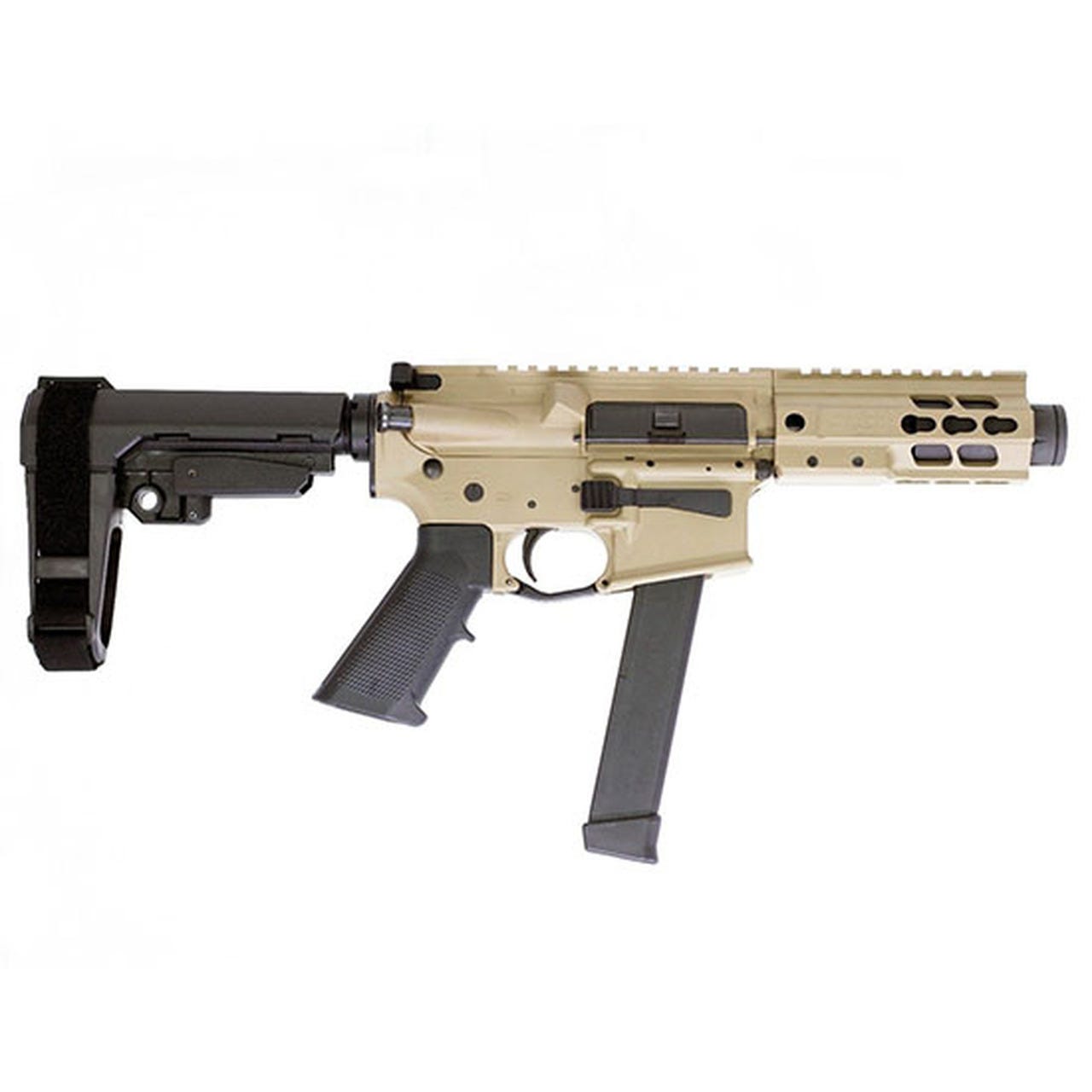 Brigade BM-9 Pistol Flat Dark Earth 9mm 5.5" Barrel 33-Rounds