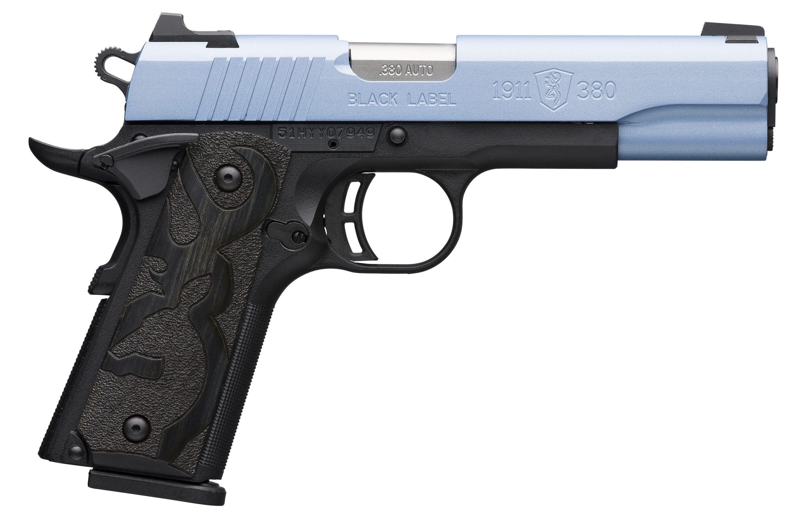 Browning 1911-380 Polar Blue .380 ACP 4.25" Barrel 10-Rounds