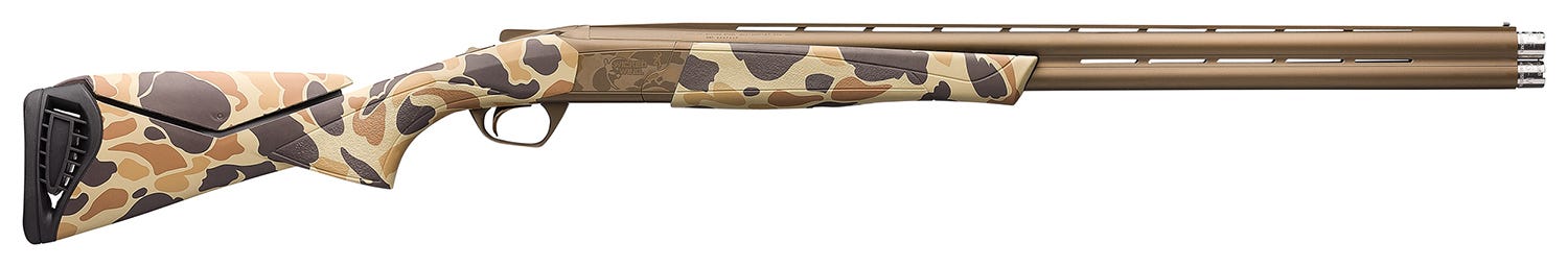 Browning Cynergy Wicked Wing Tan Camo 12 GA 3.5"-Chamber 30" Barrel 2-Rounds