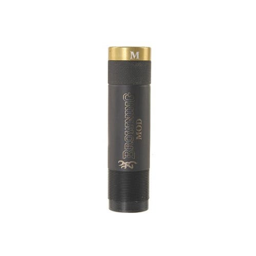 Midas Grade Invector Plus - Fits: Browning Invector Plus 12 gauge barrels - Extended - Modified - Stainless Steel with a black oxide finish