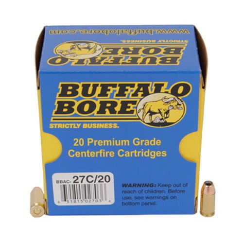 Buffalo Bore Ammunition 27C/20 380A+P 90GR JHp 20rds