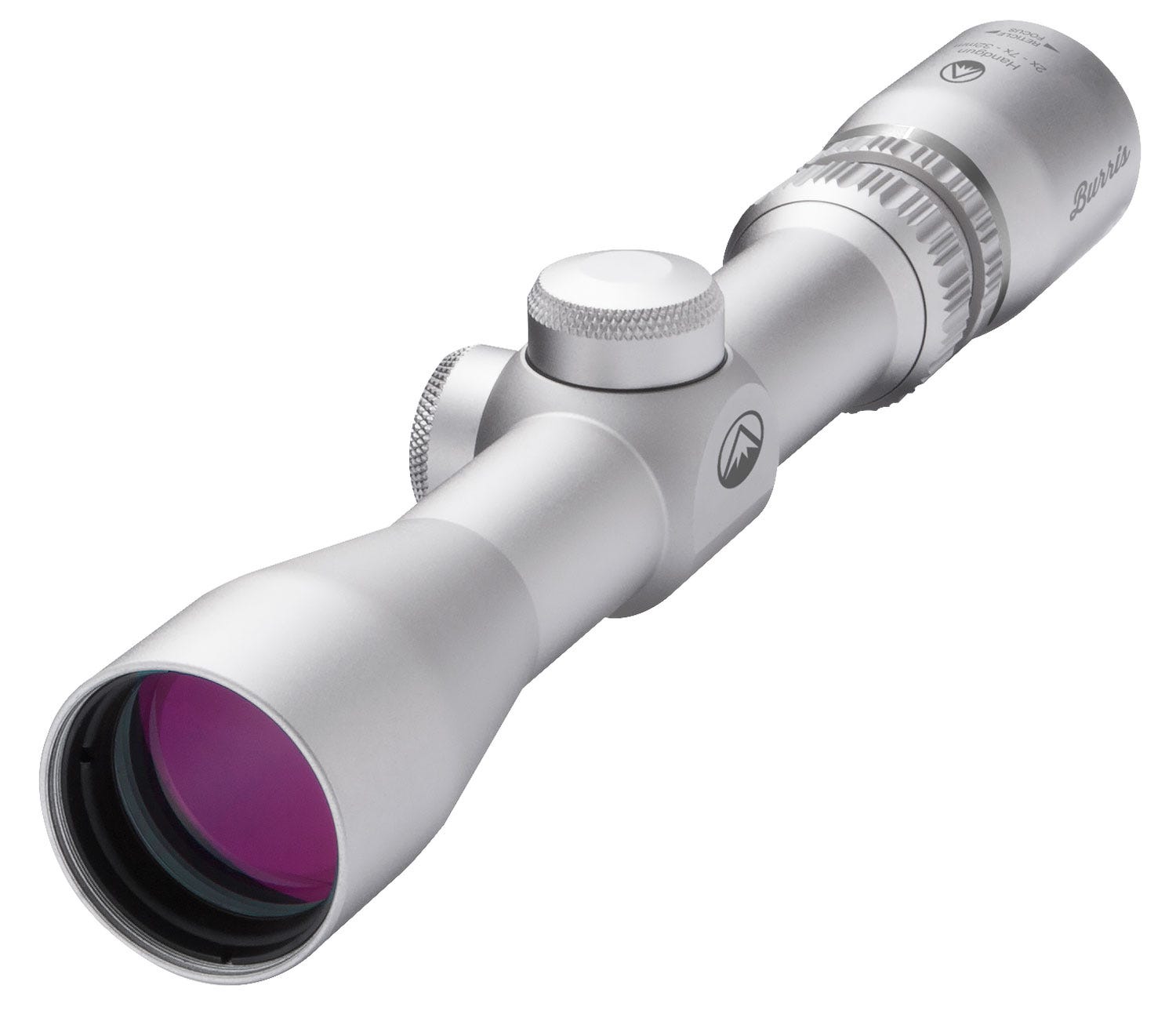 Burris Handgun Scope Nickel 2-7x32mm 1" Plex Reticle