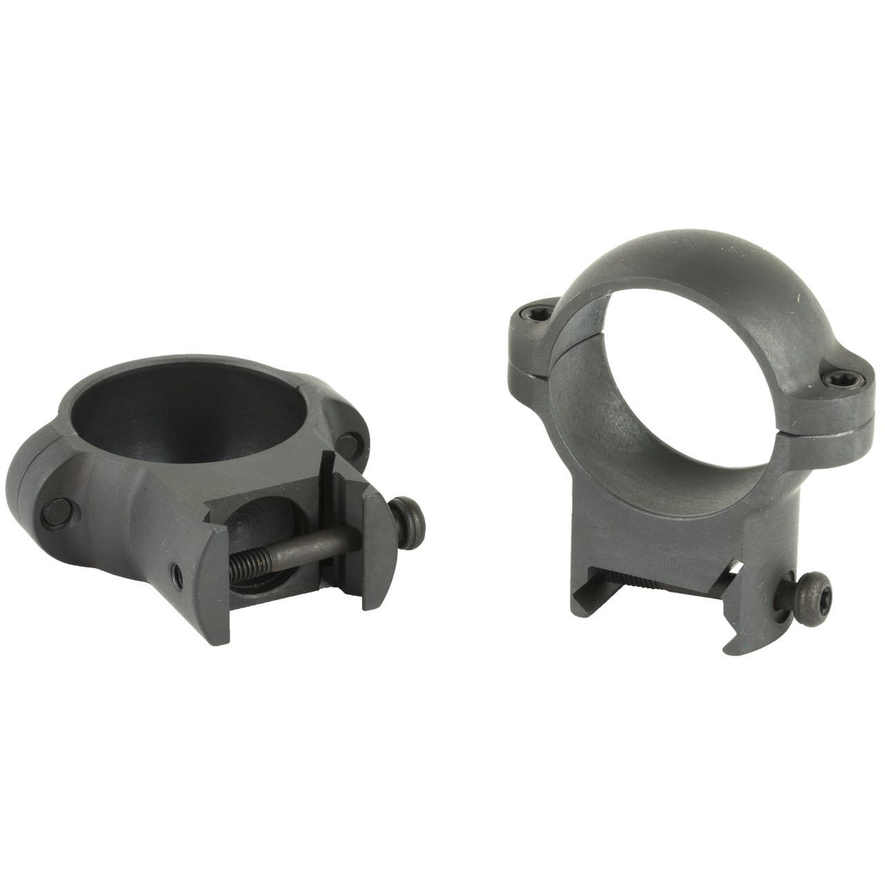 Burris 1 in Signature Zee Weaver-Style High Matte Black Scope Rings