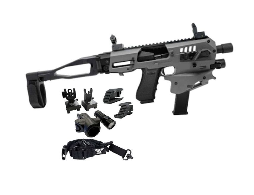 CAA MCK Gen2 Tungsten for S&W SD9VE/SD40VE