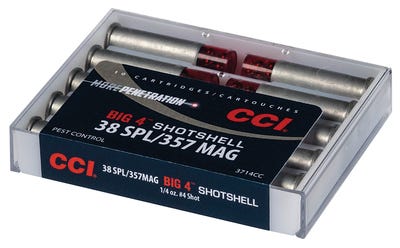 CCI 3714CC 38/357 Mag Shotshell 4Shot