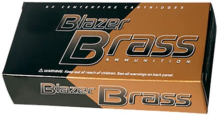 CCI Blazer Brass .380ACP 95GR FMJ 50Rds