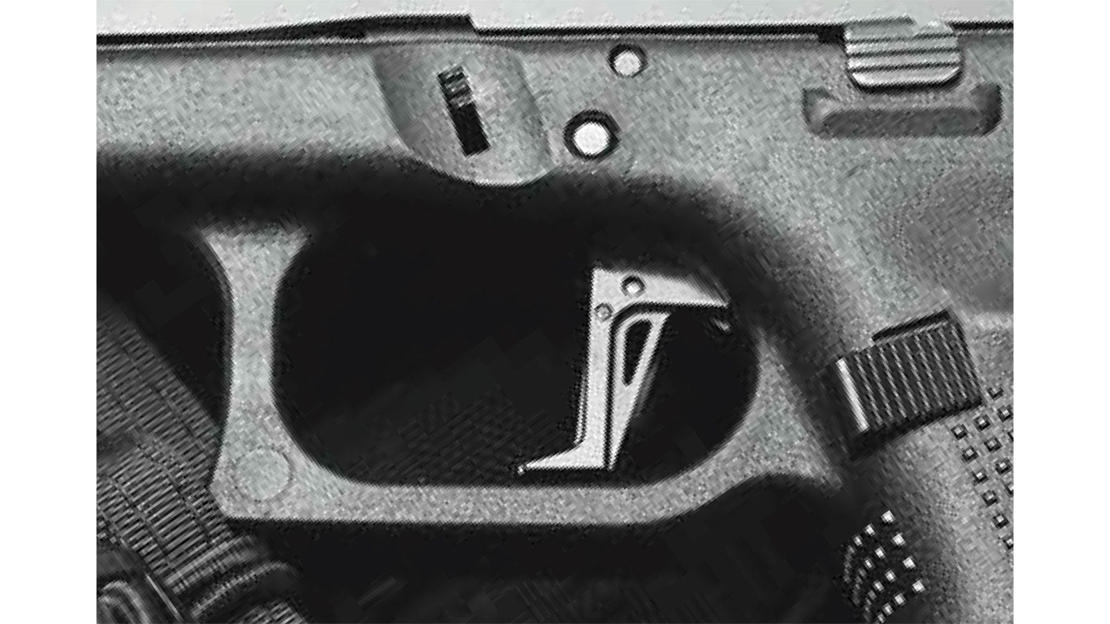 CMC Triggers, Glock Flat Trigger, black, .40 SW,