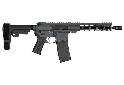 CMMG Banshee Mk4 Pistol Gray 5.56mm 10.5" Barrel 30-Rounds Ripbrace Sniper