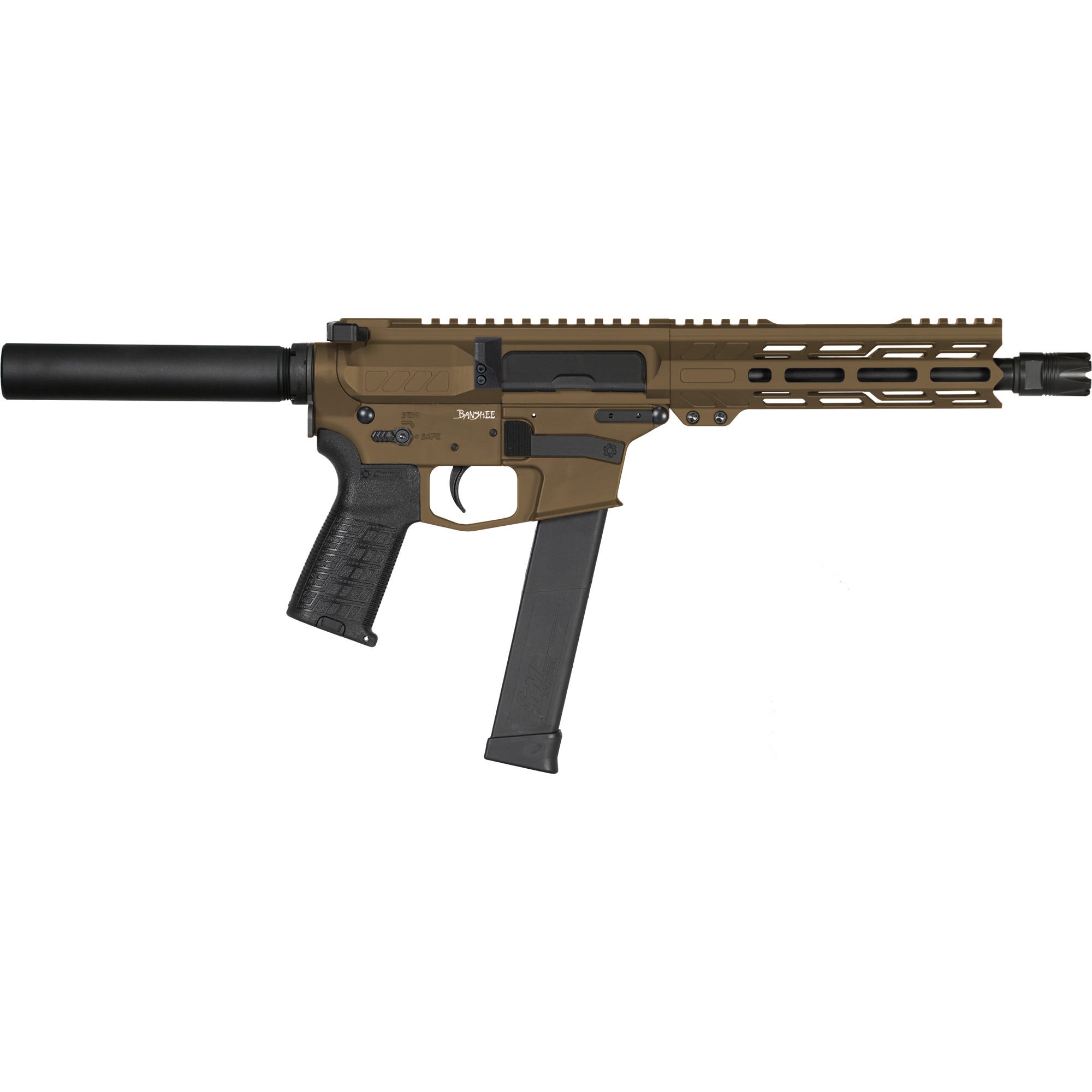 CMMG Banshee MK10 Pistol Midnight Bronze 10mm Auto 8" Barrel 30-Rounds