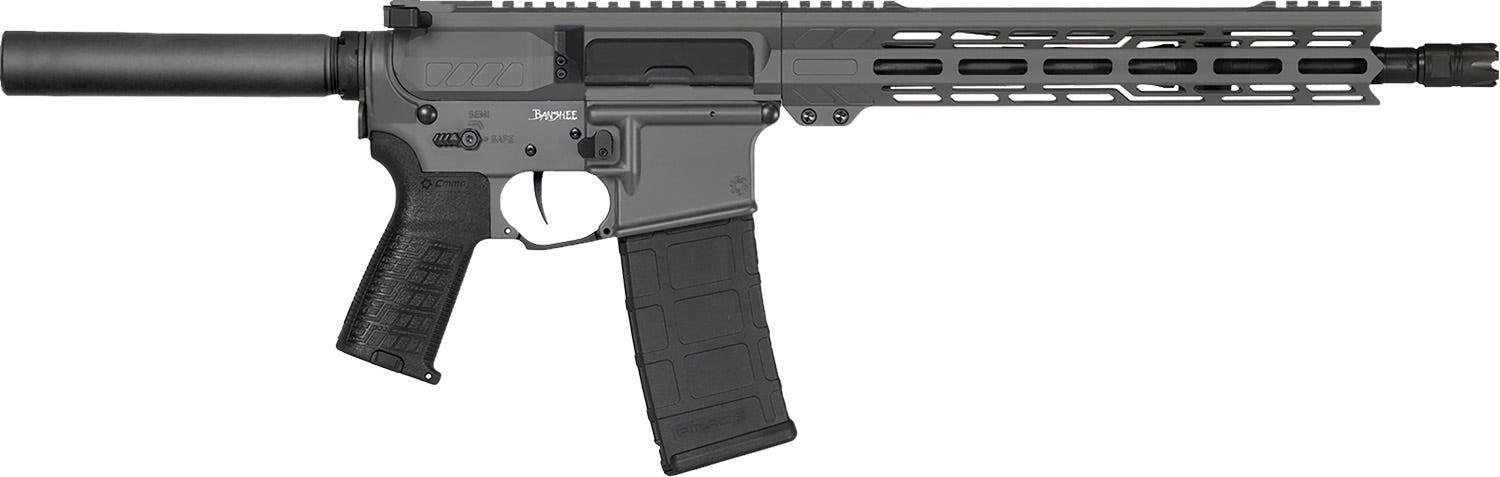 CMMG Banshee MK4 Tungsten 5.56 12.5" Barrel 30-Rounds No Brace