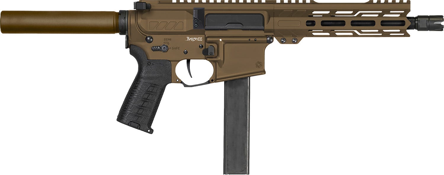CMMG Banshee Mk9 Midnight Bronze 9mm 8" Barrel 32-Rounds