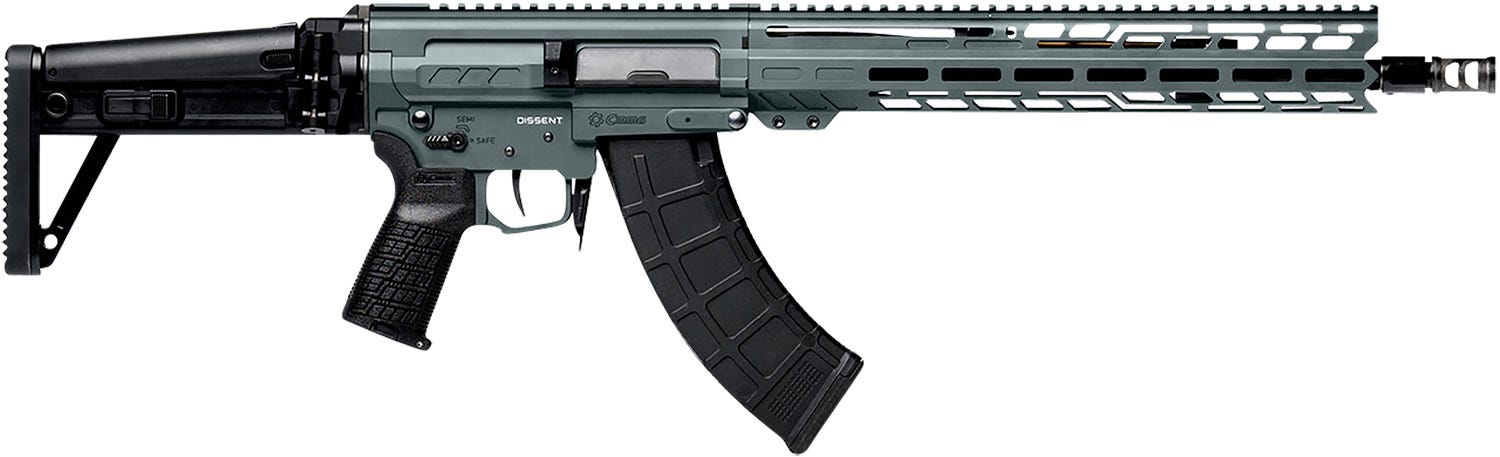 CMMG Dissent MK47 Charcoal Green 7.62 X 39 14.3" P&W Barrel 30-Rounds