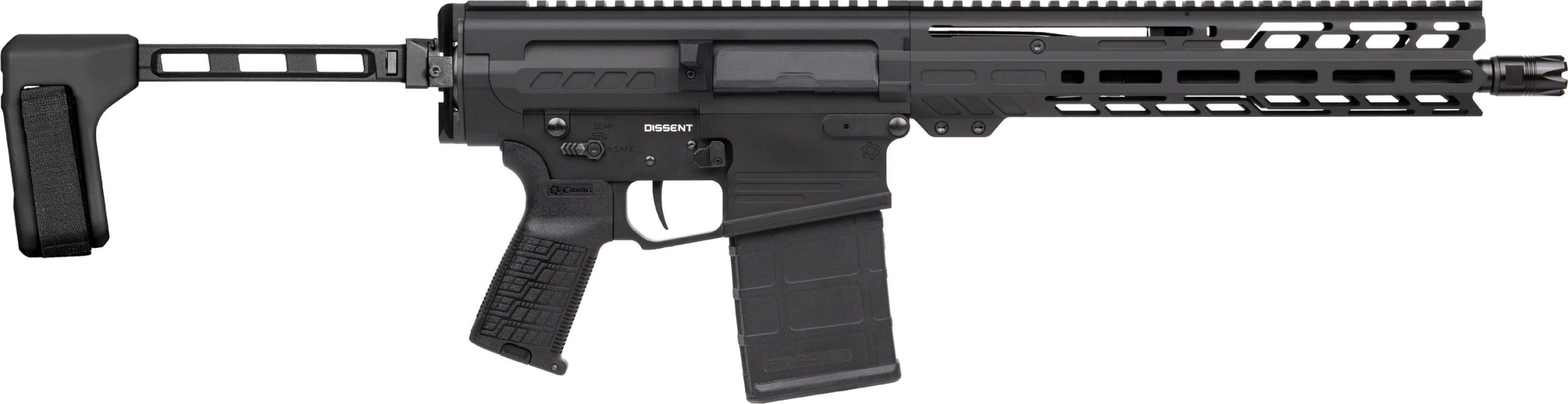 CMMG Dissent MK3 8.6 Blackout 12.5" Barrel 20-Rounds Braced