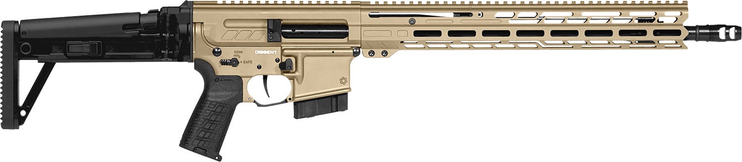 CMMG Dissent MK4 Coyote Tan .22 ARC 16.1" Barrel 10-Rounds