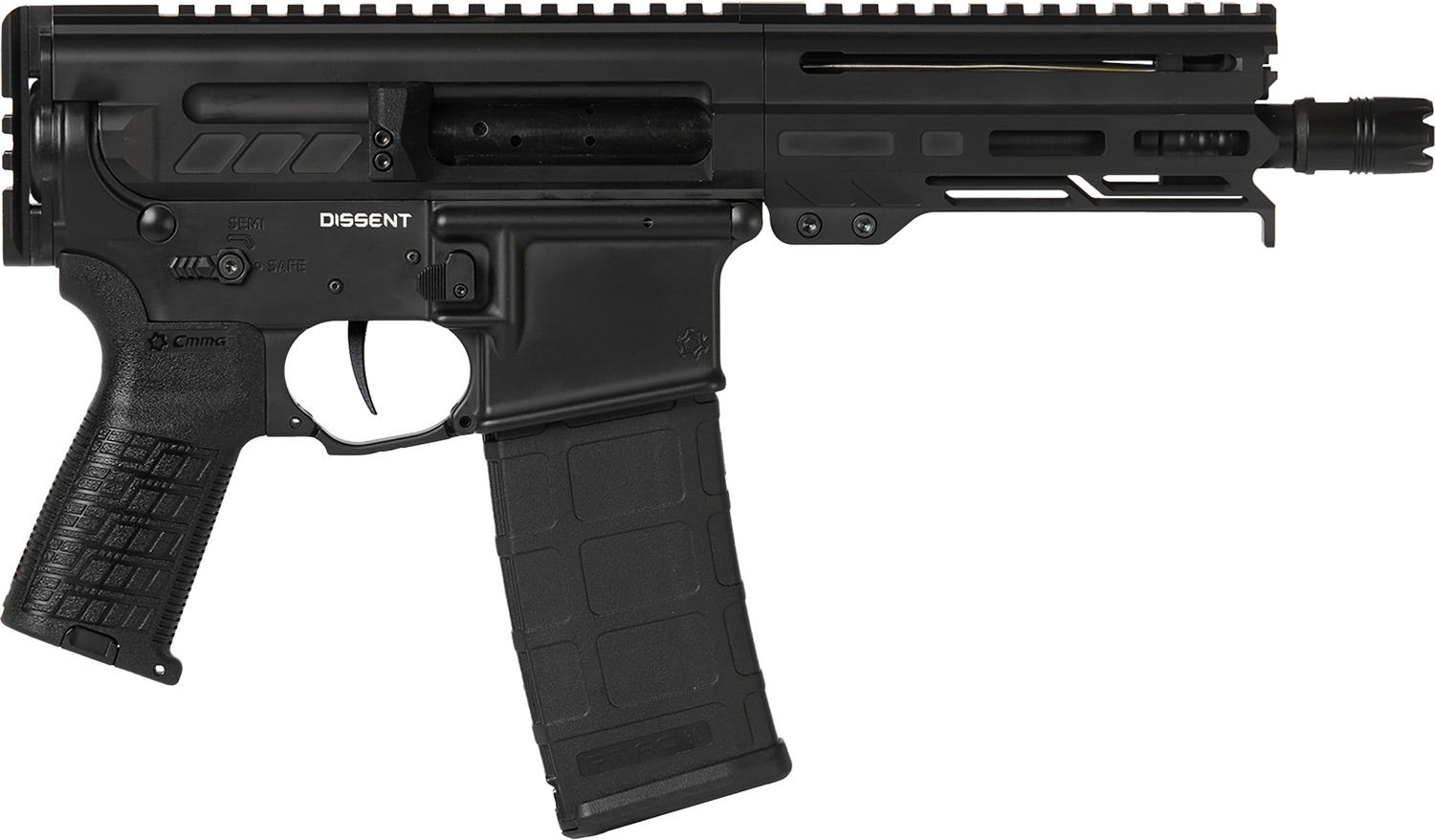 CMMG Dissent MK4 .300 AAC Blackout 6.5" Barrel 30-Rounds No Brace