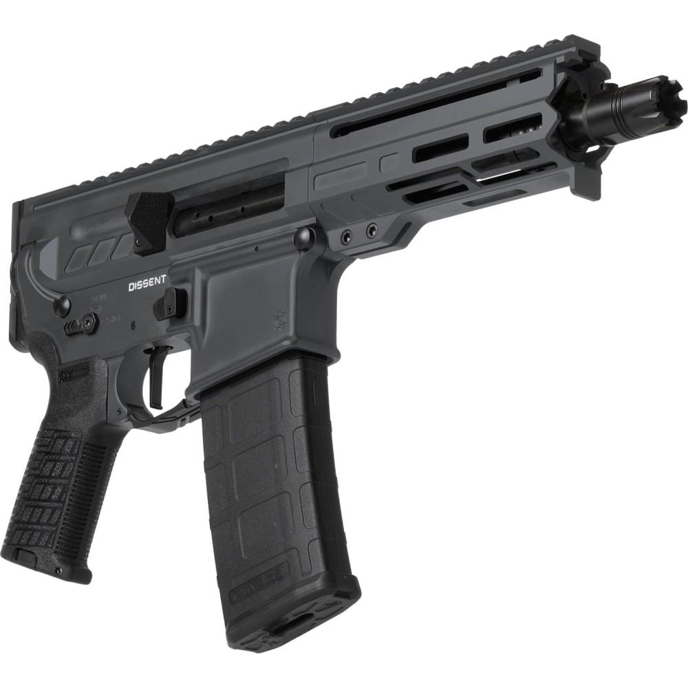 CMMG Dissent MK4 Sniper Grey 5.7 X 28 6.5" Barrel 32-Rounds