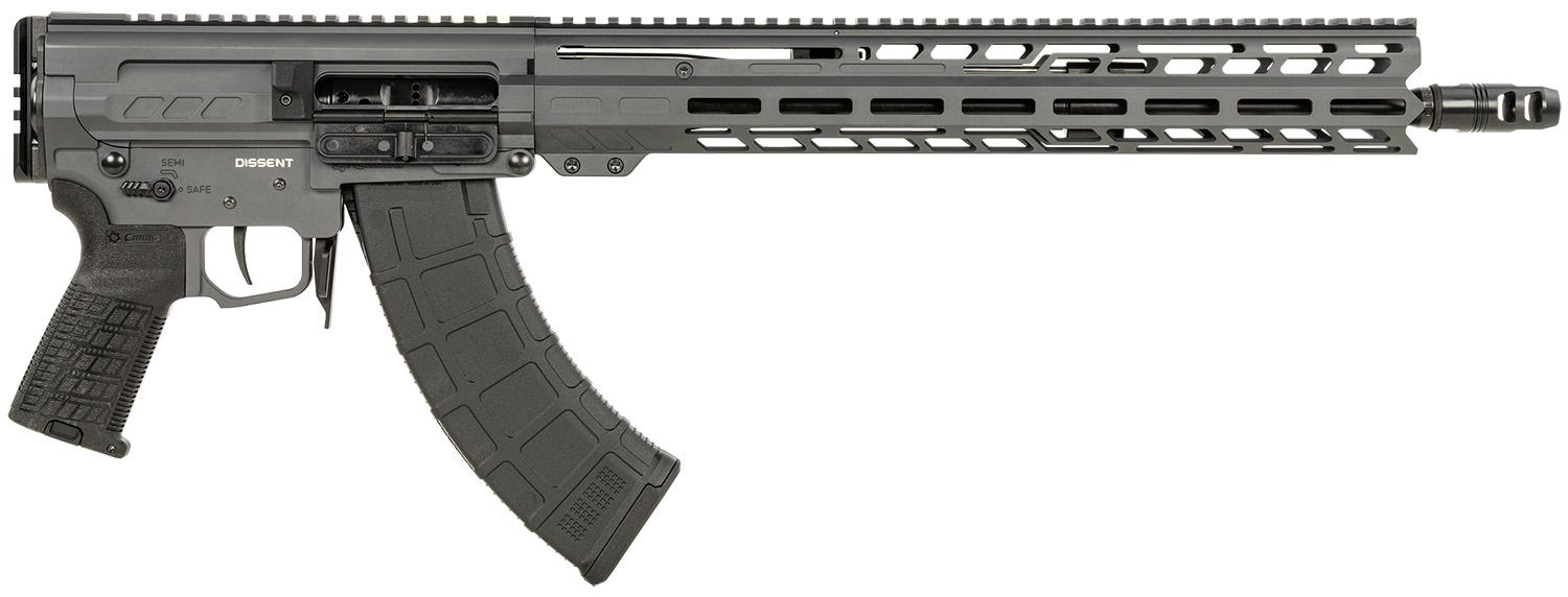 CMMG Dissent MK47 Sniper Grey 7.62 X 39 16.1" Barrel 30-Rounds No Stock