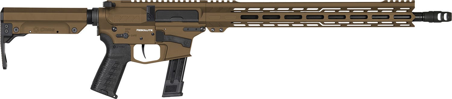 CMMG Resolute MK17 Midnight Bronze 9mm 16.1" Barrel 21-Rounds