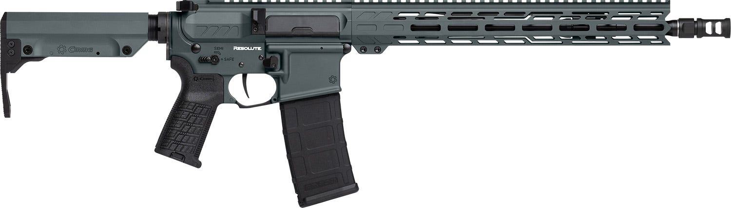 CMMG Resolute MK4 Charcoal Green .300 AAC Blackout 14.5" P&W Barrel 30-Rounds
