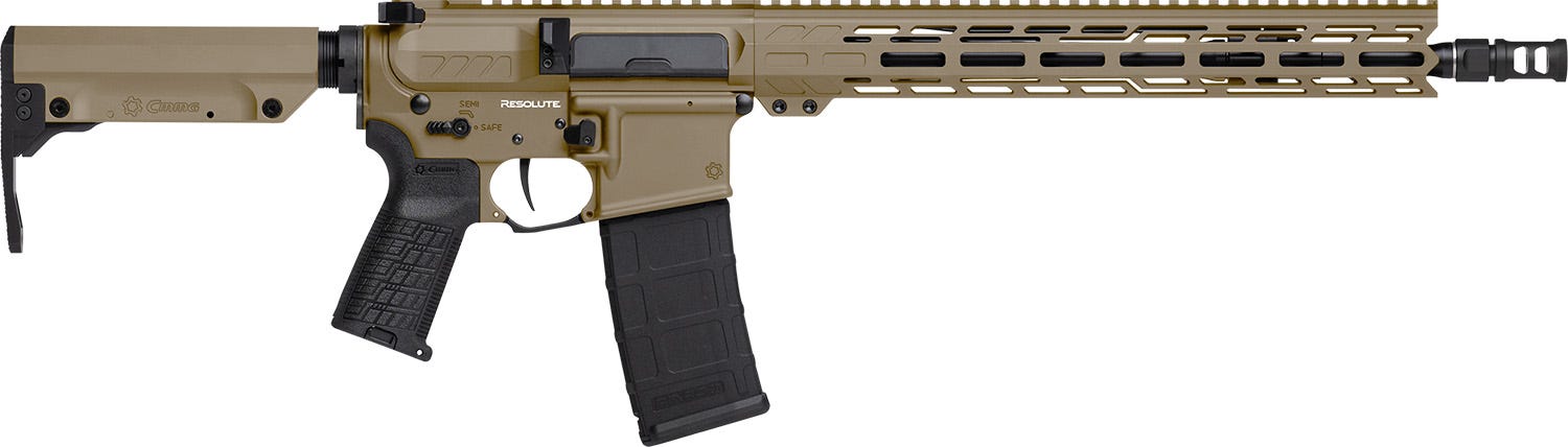 CMMG Resolute MK4 Coyote Tan .300 AAC Blackout 14.5" P&W Barrel 30-Rounds