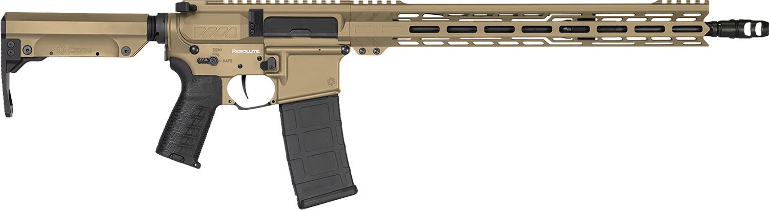 CMMG Resolute MK4 Coyote Tan 5.56 16.1" Barrel 30-Rounds