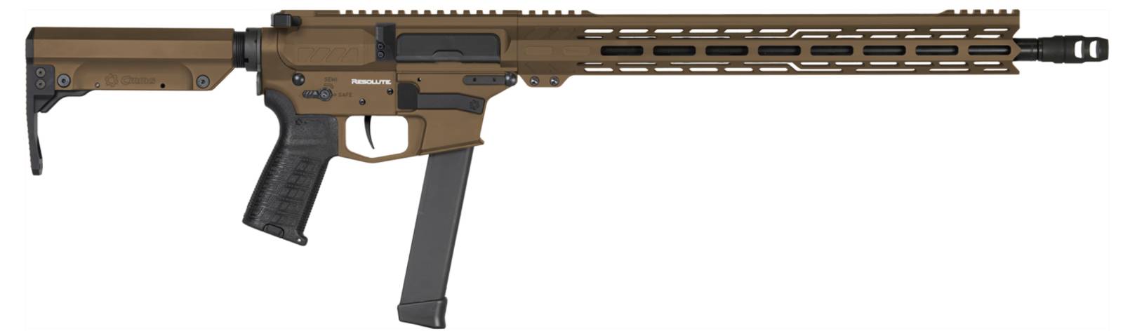 CMMG Resolute MKGS Midnight Bronze 9mm 16.1" Barrel 33-Rounds