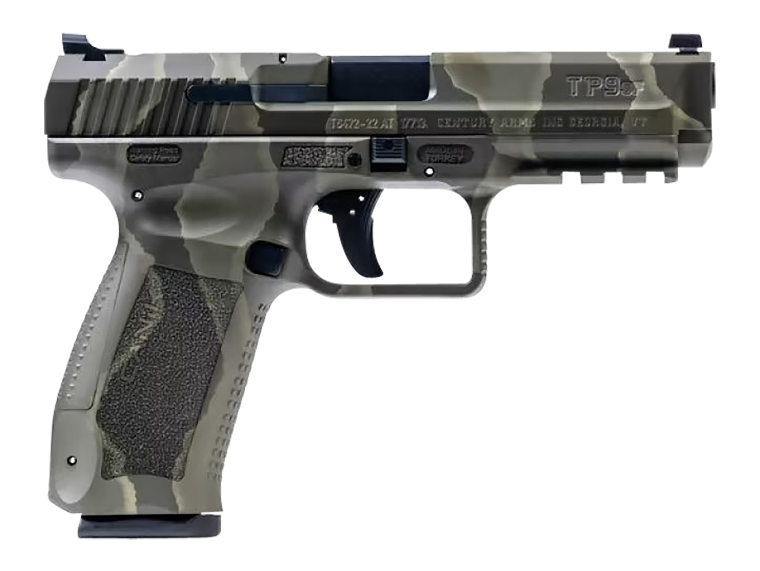 Canik TP9SF Reptile Green 9mm 4.46" Barrel 18-Rounds