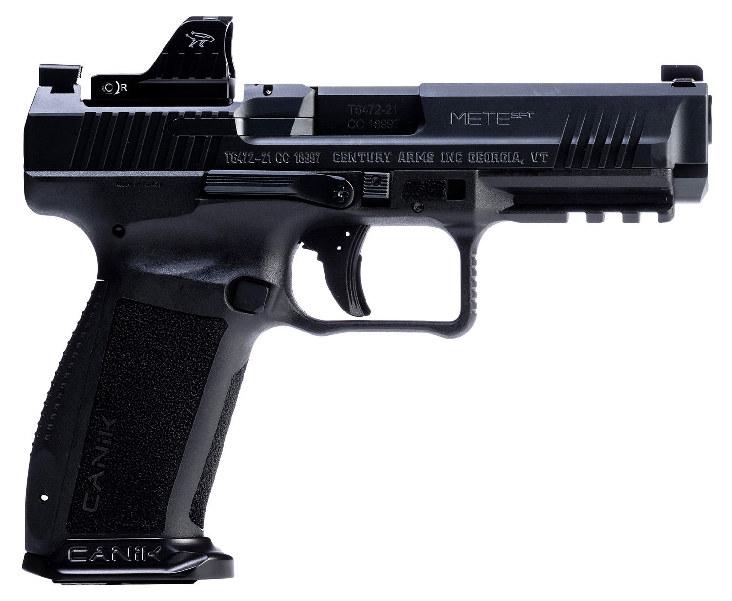 Century Arms Mete SFT 9mm 4.46" Barrel 20-Rounds Red Dot Sight
