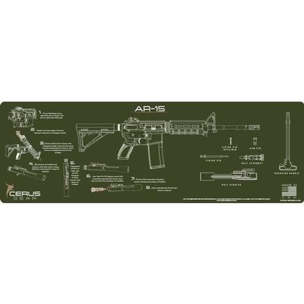 Cerus Gear AK-47 Instructional Promat OD Green 12x36"